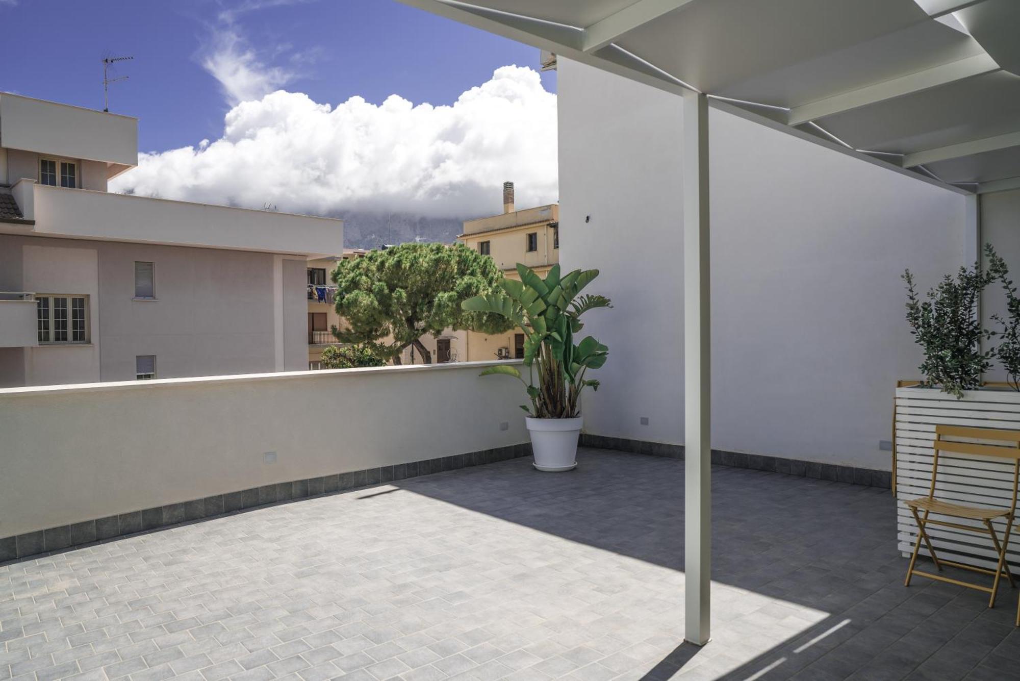 Casa Azzurra Rooms E Apartment テッラジーニ エクステリア 写真